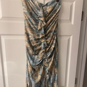 Beautiful front ruffle dress